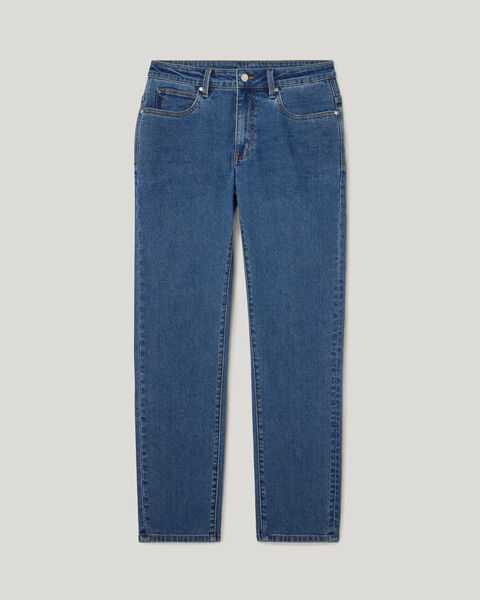 Better Denim Straight Leg Jeans, Mid Indigo, hi-res